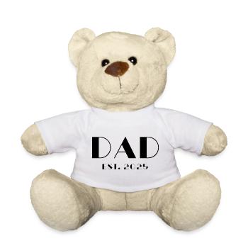Dad Est 2025 - Teddy - Weiß - Vorne
