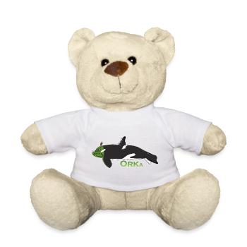 Humorvoller Orca - Teddy - Weiß - Vorne