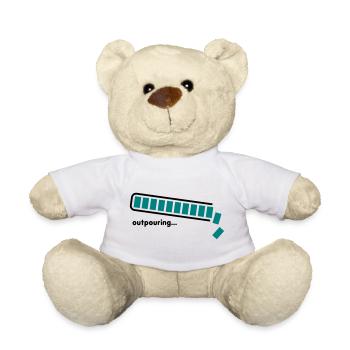 épanchement - Nounours - blanc - Devant