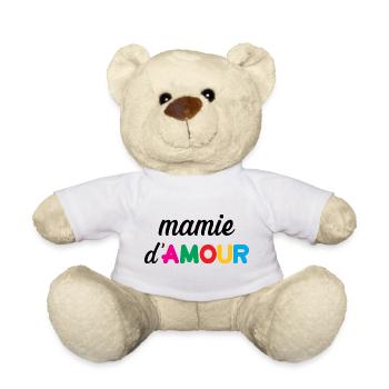Oma der Liebe - Teddy - Weiß - Vorne
