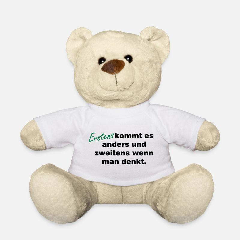 Wenn_man_denkt - Teddy - Weiß
