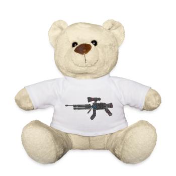 Kamerapistolen-Stil-Hybrid für Fotografen-Kunstwerke - Teddy - Weiß - Vorne
