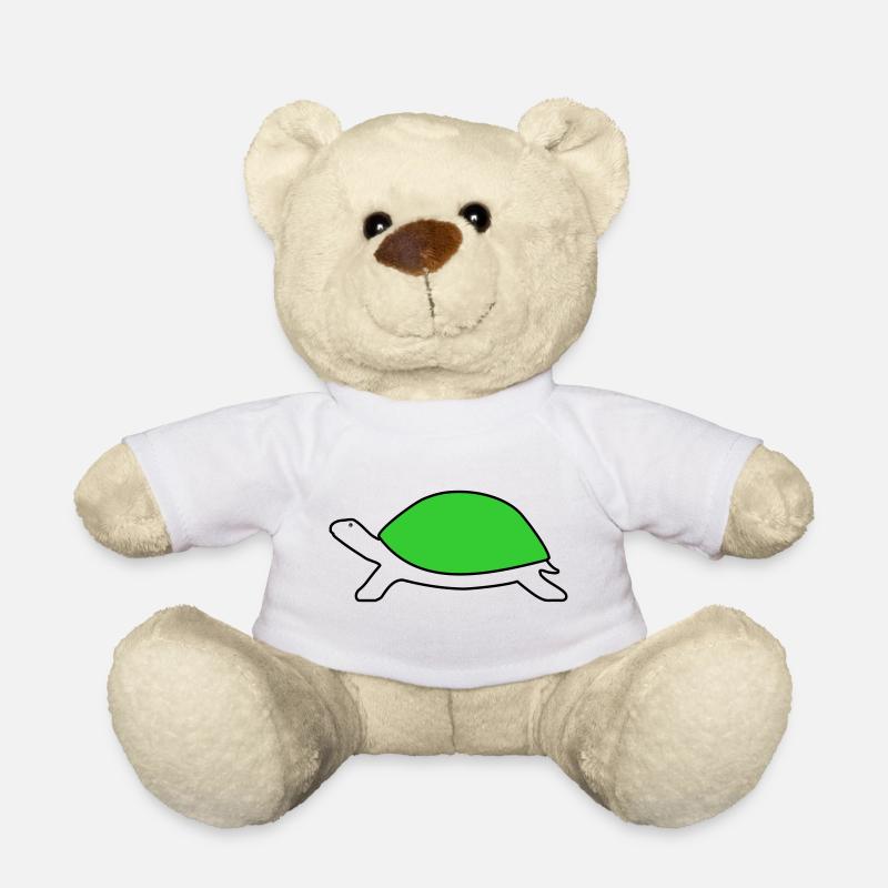 Tortue - Nounours - blanc
