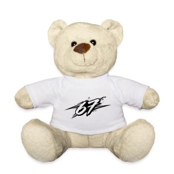 67 / Six Sept / 6-7 - Nounours - blanc - Devant