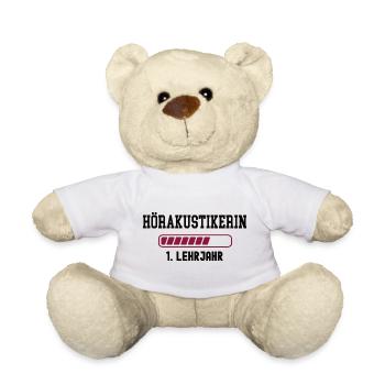 Ausbildung Hörakustikerin 1. Lehrjahr Hörakustiker - Teddy - Weiß - Vorne