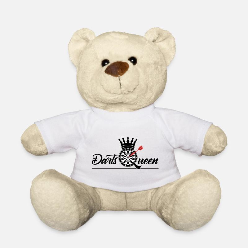 Darts Queen - Teddy - Weiß