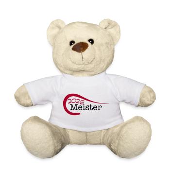 Meister 2026 Meisterschaft - Teddy - Weiß - Vorne