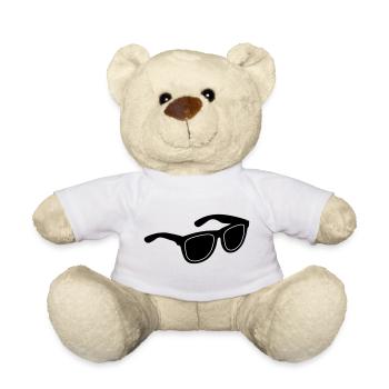 Sunglasses - Teddy Bear - white - Front