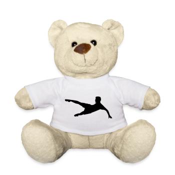 Football de Fußball - Nounours - blanc - Devant