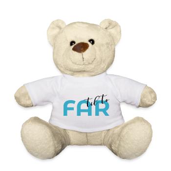 Vater von zwei Kindern - Teddy - Weiß - Vorne