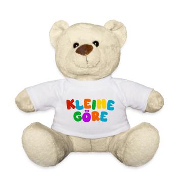 Kleine Göre - Farbexplosion - Teddy - Weiß - Vorne