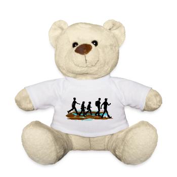 Groupe Wadlopers – Aventure dans la boue - Nounours - blanc - Devant