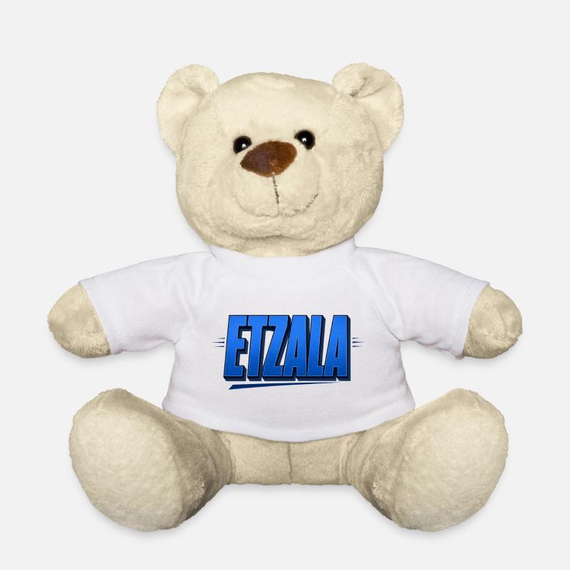 Etzala – Franconian dialect - Teddy Bear - white