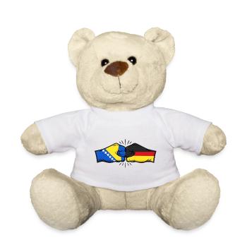 Allemagne Bosnie - Nounours - blanc - Devant