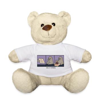 Sceau d’approbation - Nounours - blanc - Devant