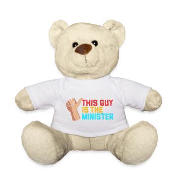 Pfarrer - Teddy - Weiß - Vorne