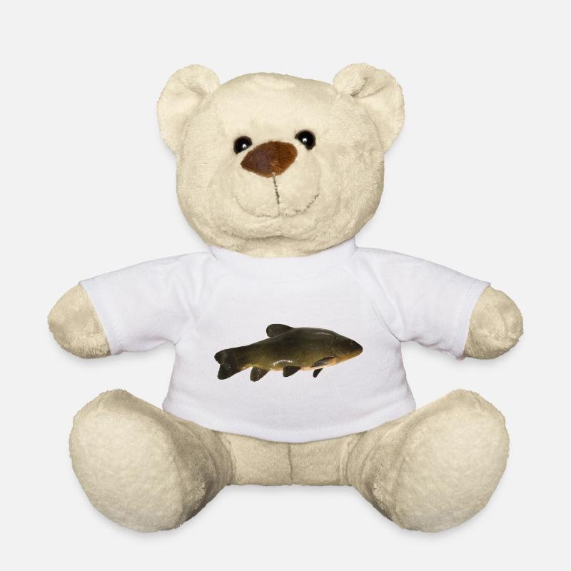 Fisch Schleie - Teddy - Weiß
