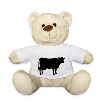 Cow Kuh - Teddy - Weiß - Vorne