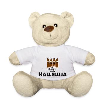 4Würste für ein Halleluja - Teddy - Weiß - Vorne