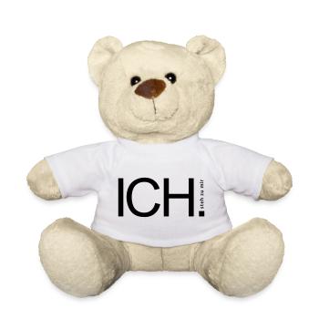 ICH steh zu mir. - Teddy - Weiß - Vorne