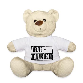 Retired - Teddy - Weiß - Vorne