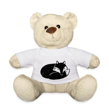 renard - Nounours - blanc - Devant