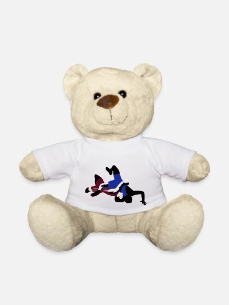 Ringer, Ringen - Teddy - Weiß