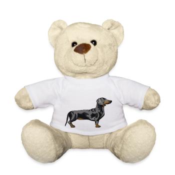 teckels, - Nounours - blanc - Devant