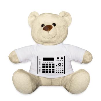 MPC 1000 white - Teddy Bear - white - Front