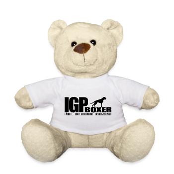 IGP BOXER Wilsigns Dog Sports Gifts Chiens Chien - Nounours - blanc - Devant