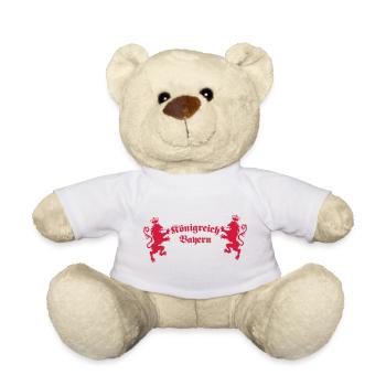 Königreich Bayern Loewen Koenigreich München 1c - Teddy - Weiß - Vorne