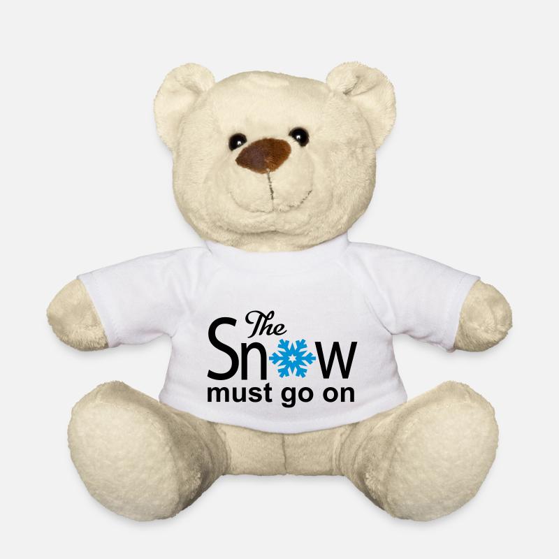 Ski - Teddy - Weiß