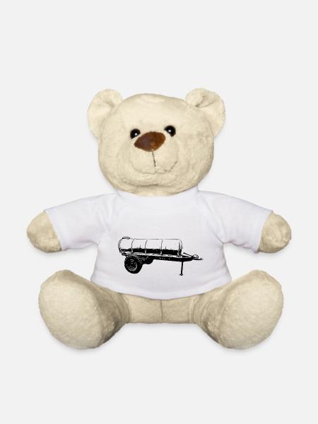 Gülle Fass - Teddy - Weiß