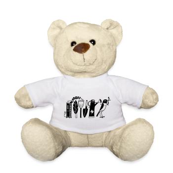 Garten - Teddy - Weiß - Vorne
