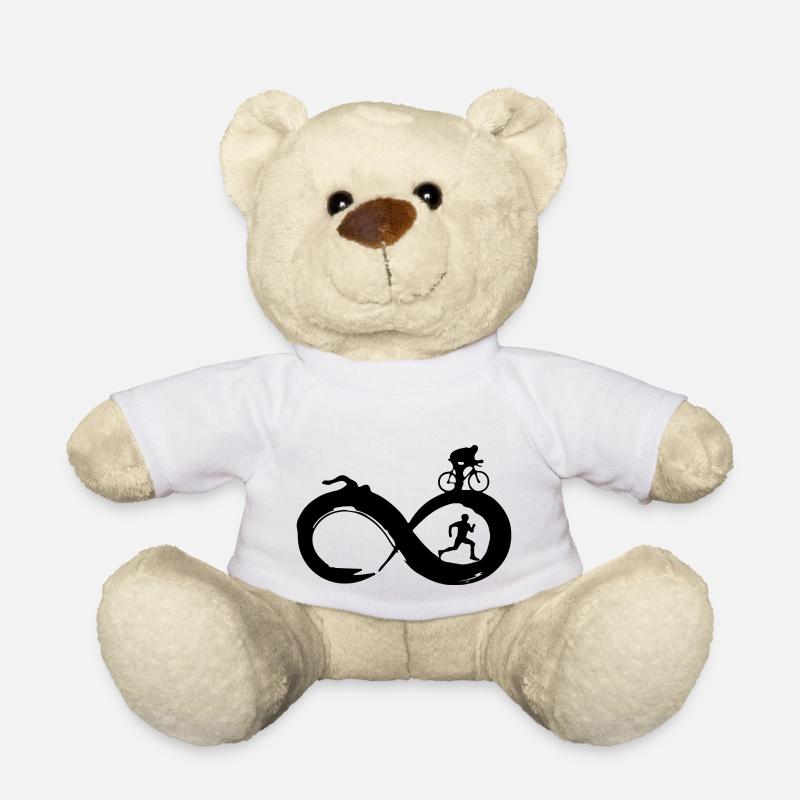 Triathlon - Teddy Bear - white