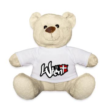 Wien 15 Fünfhaus - Teddy - Weiß - Vorne