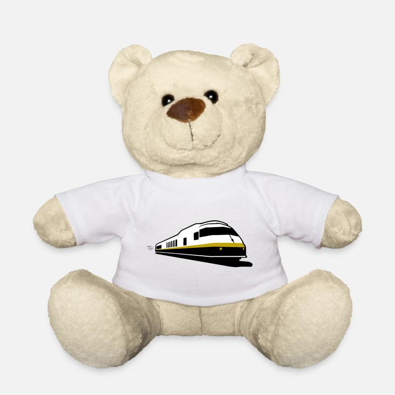 TRAIN - Zug - Chemin de fer - Teddy - Weiß
