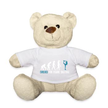 Évolué pour l'évolution du patinage artistique - Nounours - blanc - Devant