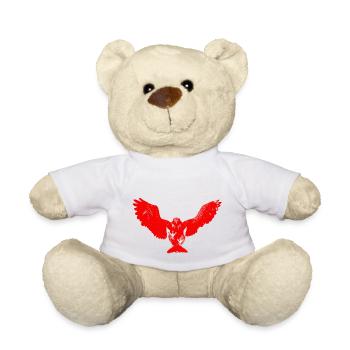 Steinadler, Adler, Greifvogel, Vogel - Teddy - Weiß - Vorne