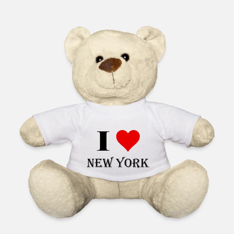 I Love New York - Teddy - Weiß