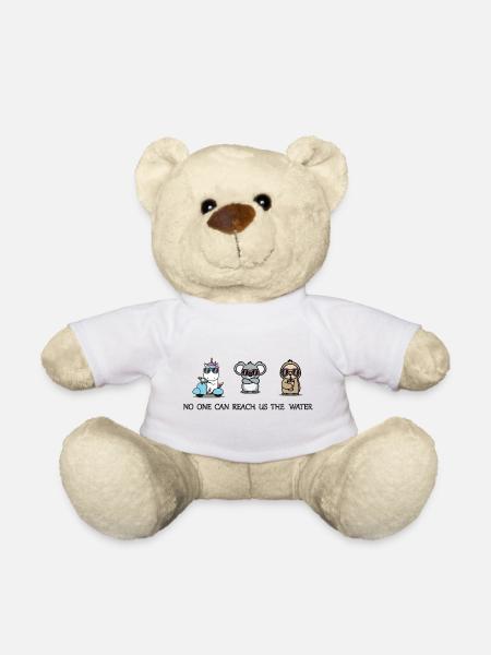 No one can reach us the Water - Nounours - blanc