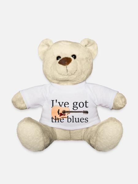 The blues - Teddy Bear - white