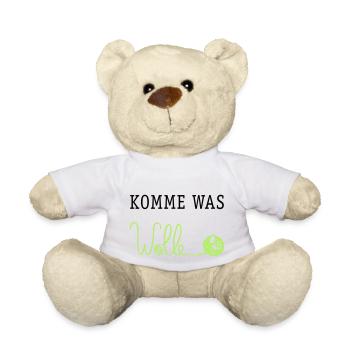 Komme was Wolle - Teddy - Weiß - Vorne