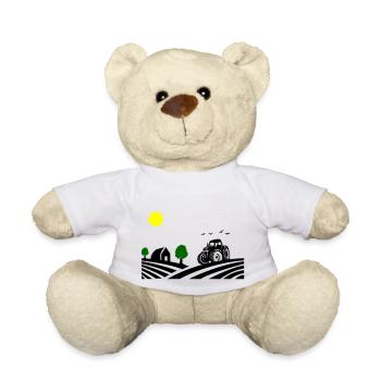 Traktor Farm - Teddy - Weiß - Vorne