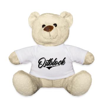 osten ostblock ossi ddr mauer retro vintage shirt - Teddy - Weiß - Vorne