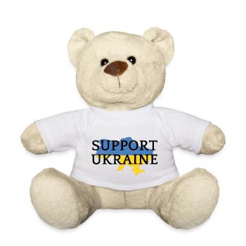 Ukraine - Teddy - Weiß - Vorne