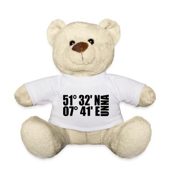 Coordonnées Unna - Nounours - blanc - Devant
