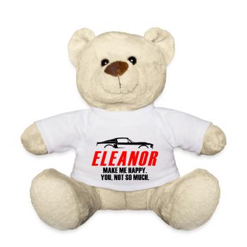 ELEANOR MACH DICH GLÜCKLICH, DU NICHT SO SEHR - Teddy - Weiß - Vorne
