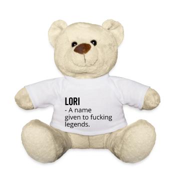 Lori ein Name, der Fucking Legends gegeben wurde - Teddy - Weiß - Vorne