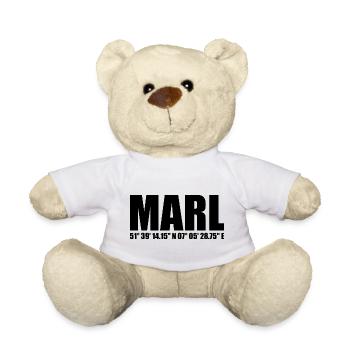Marl Koordinaten - Teddy - Weiß - Vorne